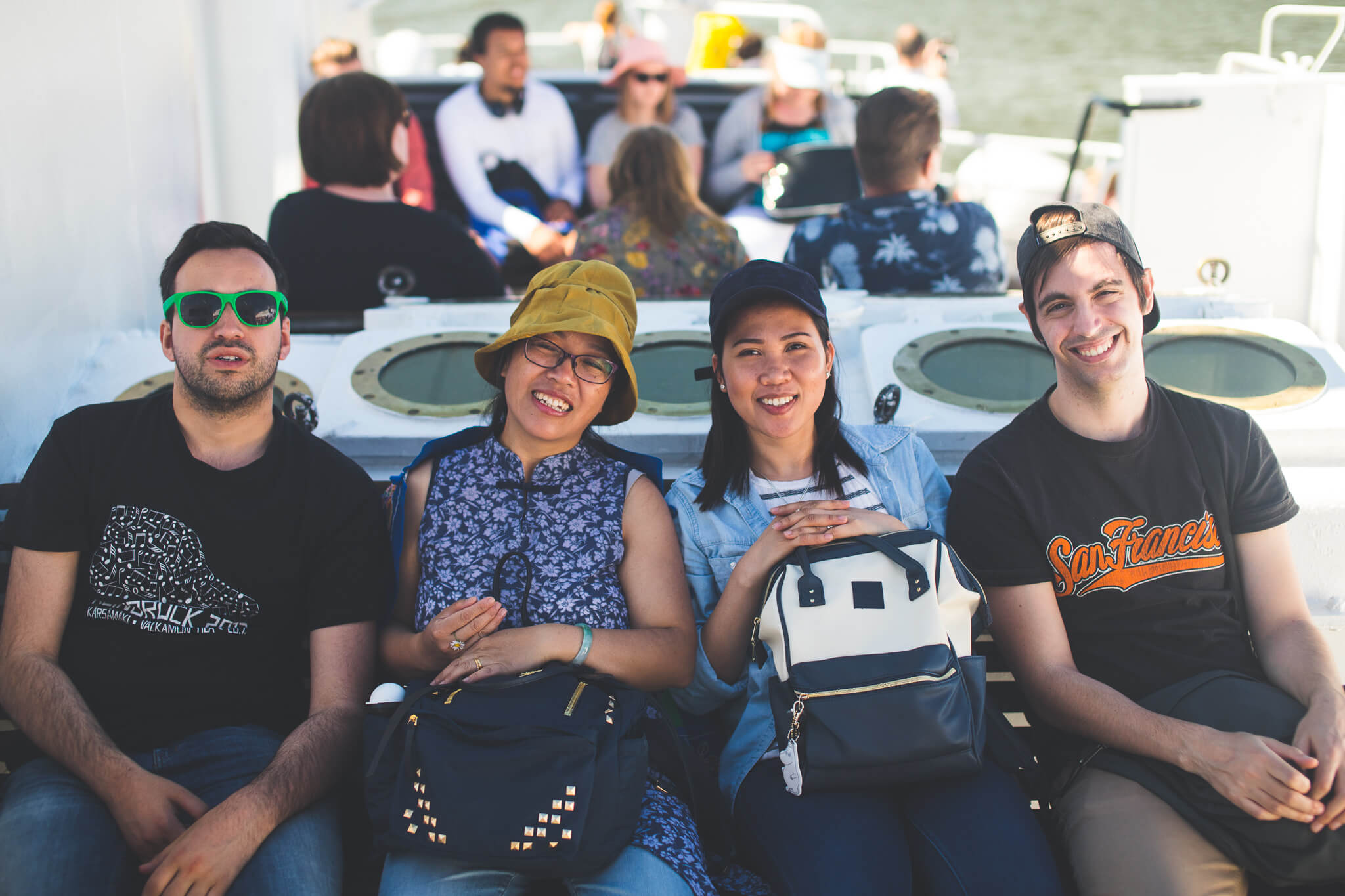 Finnish Course students on Suomenlinna trip