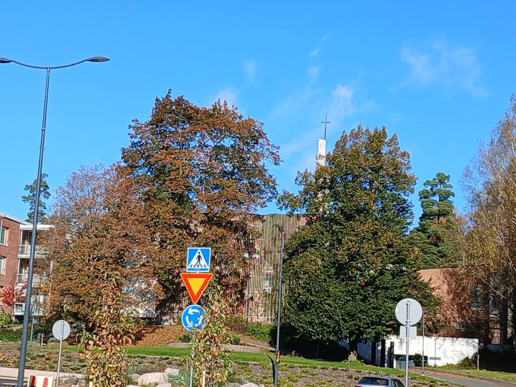 church-at-autumn